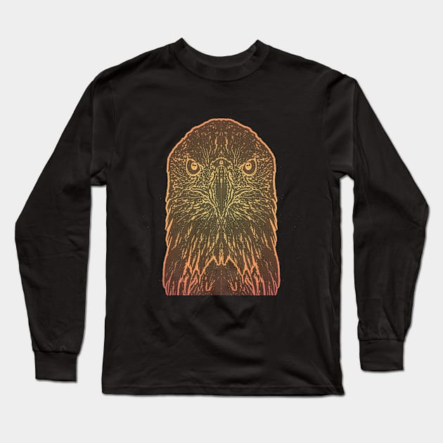 Eagle Long Sleeve T-Shirt by melcu